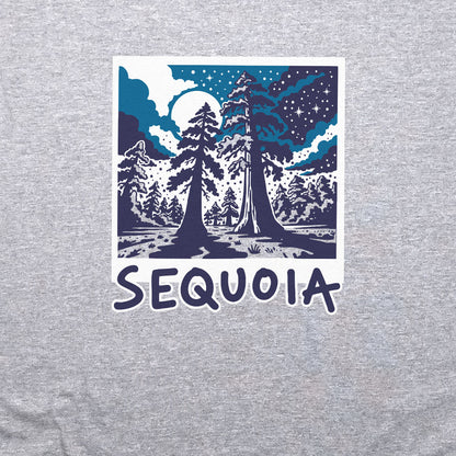 Sequoia at Night Crewneck Sweatshirt