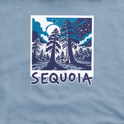 Sequoia at Night Crewneck Sweatshirt