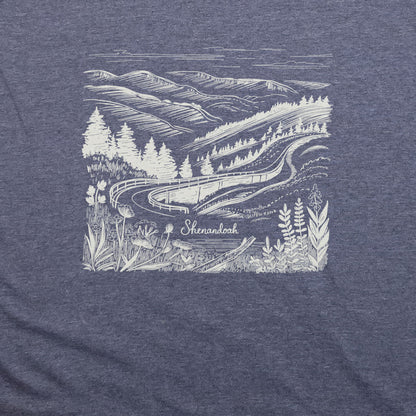 Shenandoah Line Drawing T-Shirt
