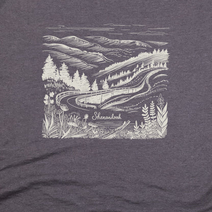 Shenandoah Line Drawing T-Shirt