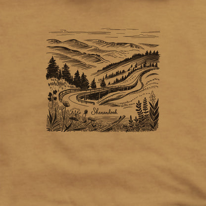 Shenandoah Line Drawing Hoodie