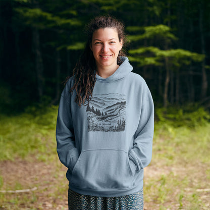 Shenandoah Line Drawing Hoodie