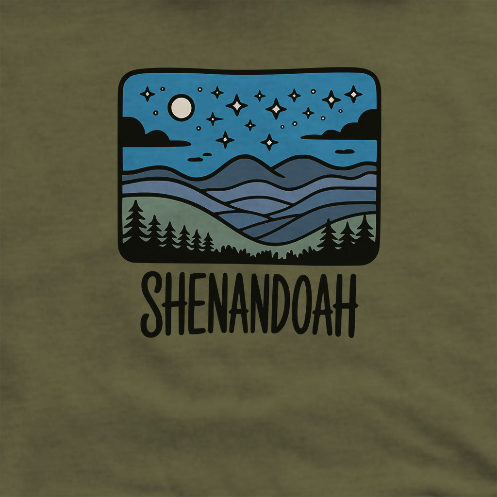 Shenandoah at Night Hoodie