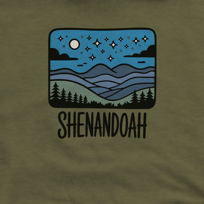 Shenandoah at Night Hoodie