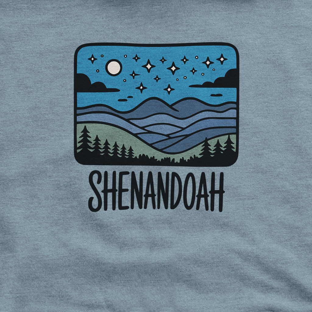 Shenandoah at Night Hoodie