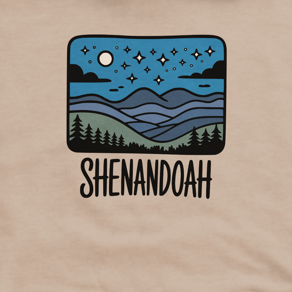 Shenandoah at Night Crewneck Sweatshirt
