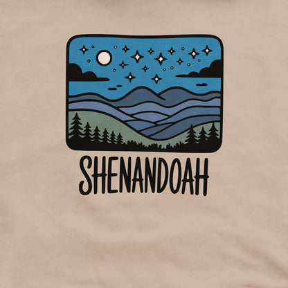 Shenandoah at Night Crewneck Sweatshirt
