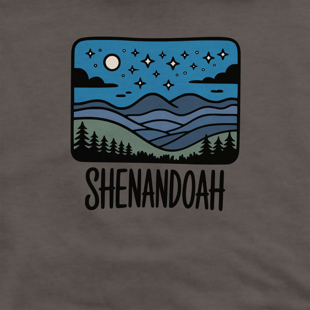 Shenandoah at Night Crewneck Sweatshirt