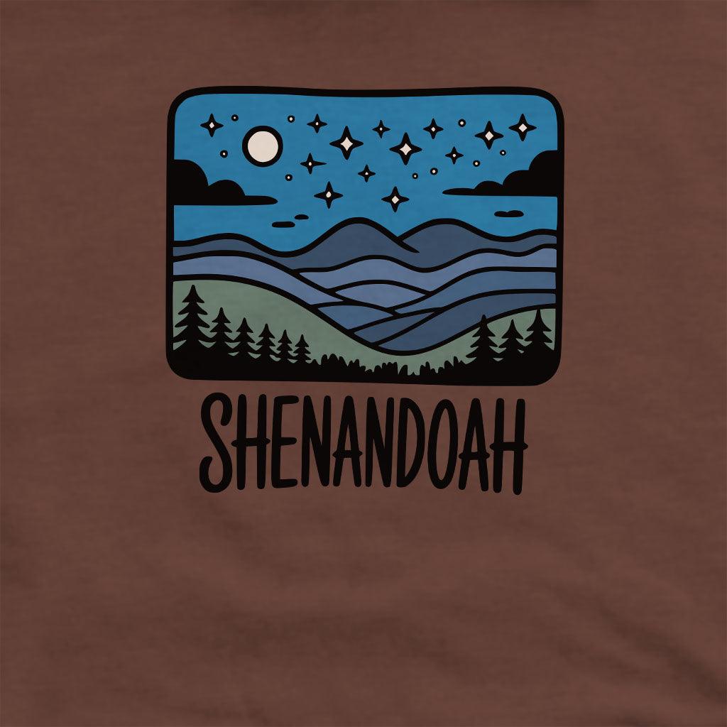 Shenandoah at Night Crewneck Sweatshirt