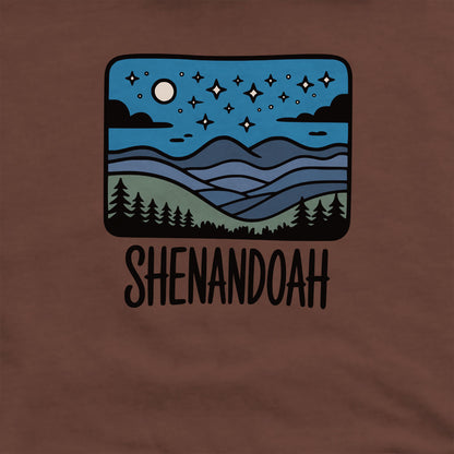 Shenandoah at Night Crewneck Sweatshirt