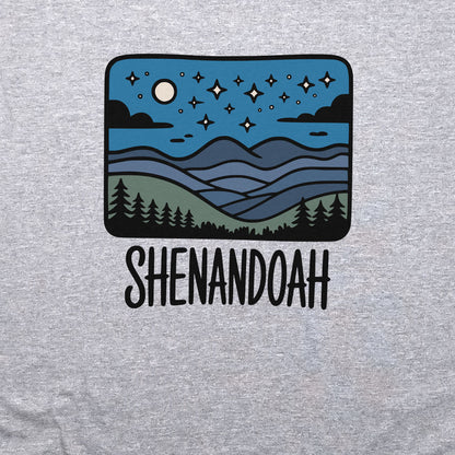 Shenandoah at Night Crewneck Sweatshirt