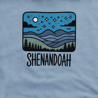 Shenandoah at Night Crewneck Sweatshirt