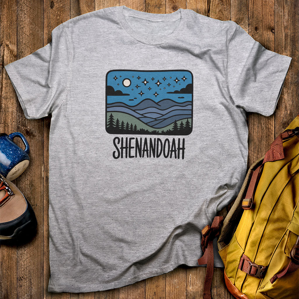 Shenandoah at Night T-Shirt