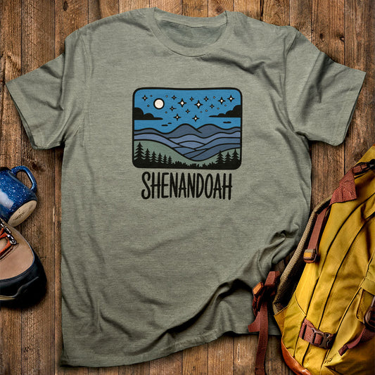 Shenandoah at Night T-Shirt