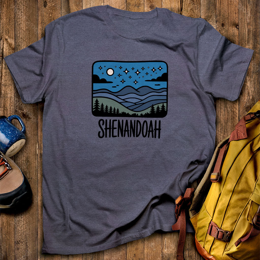 Shenandoah at Night T-Shirt