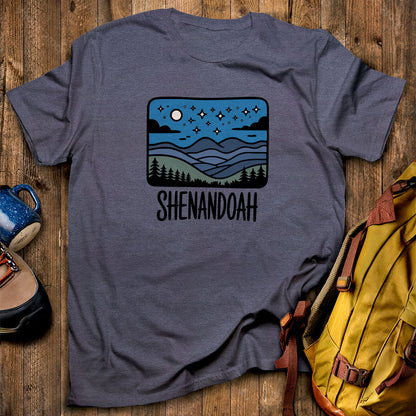 Shenandoah at Night T-Shirt