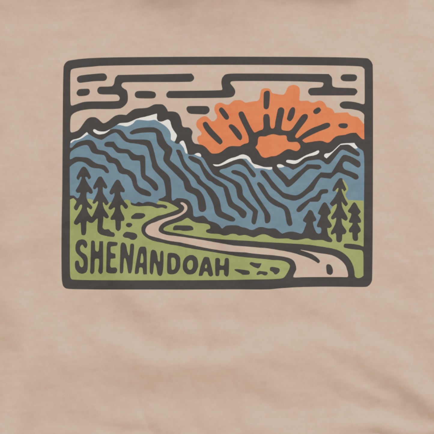 Shenandoah National Park Hoodie Adventure and Outdoors Themed Hoodie