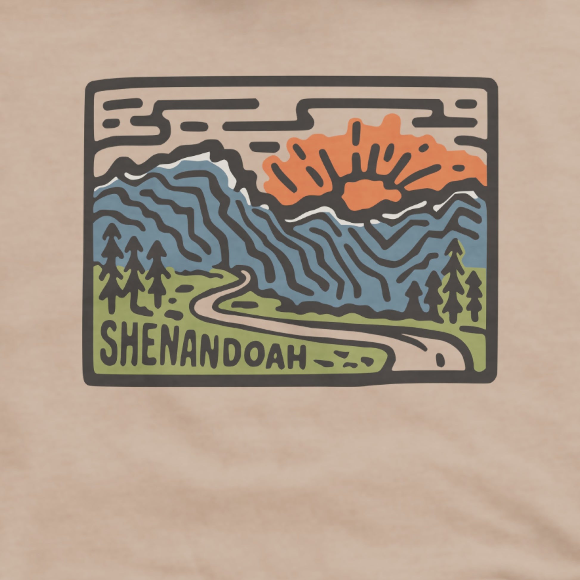 Shenandoah National Park Hoodie Adventure and Outdoors Themed Hoodie