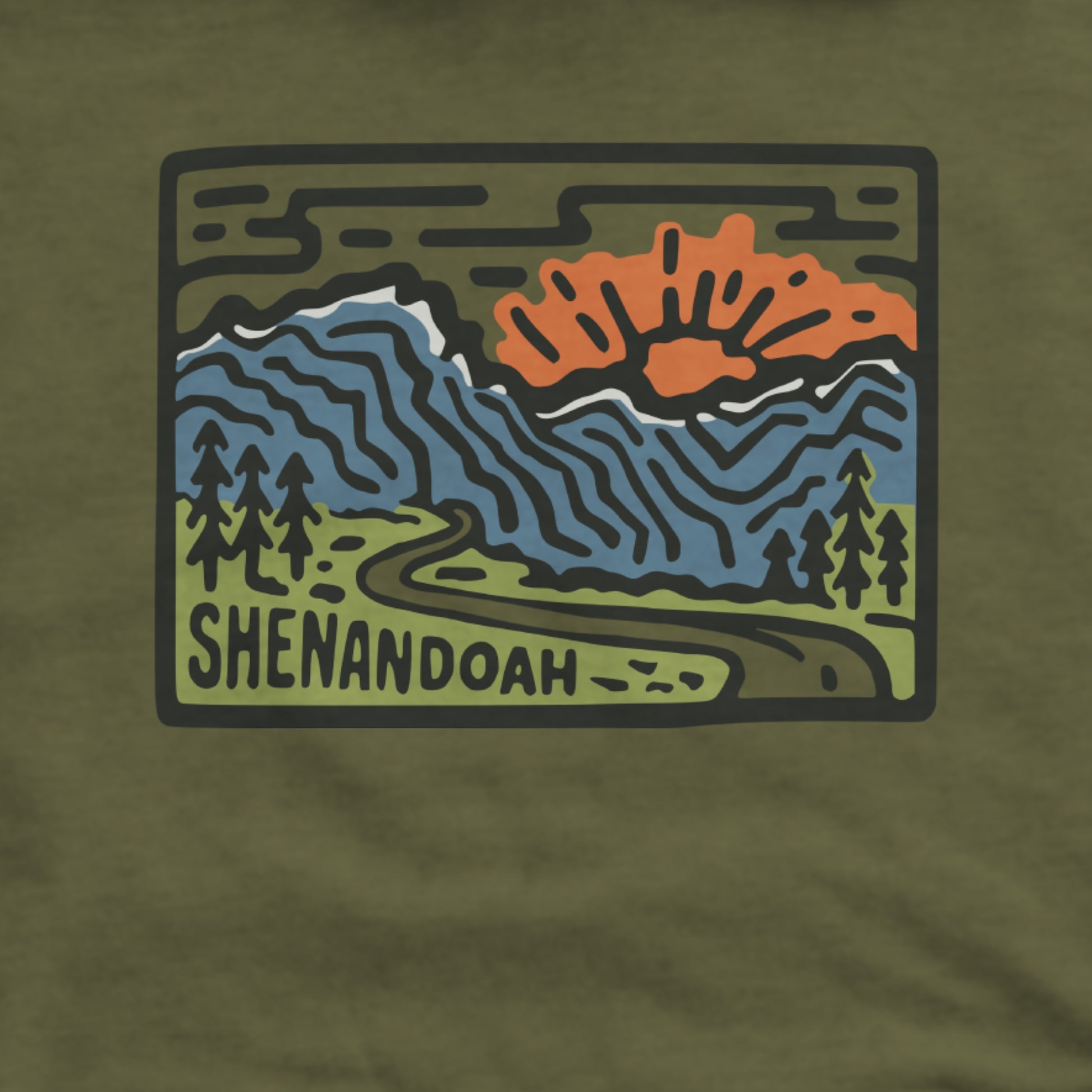 Shenandoah National Park Hoodie Adventure and Outdoors Themed Hoodie