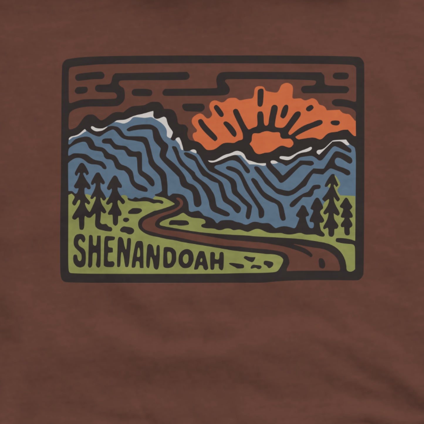 Shenandoah National Park Hoodie Adventure and Outdoors Themed Hoodie
