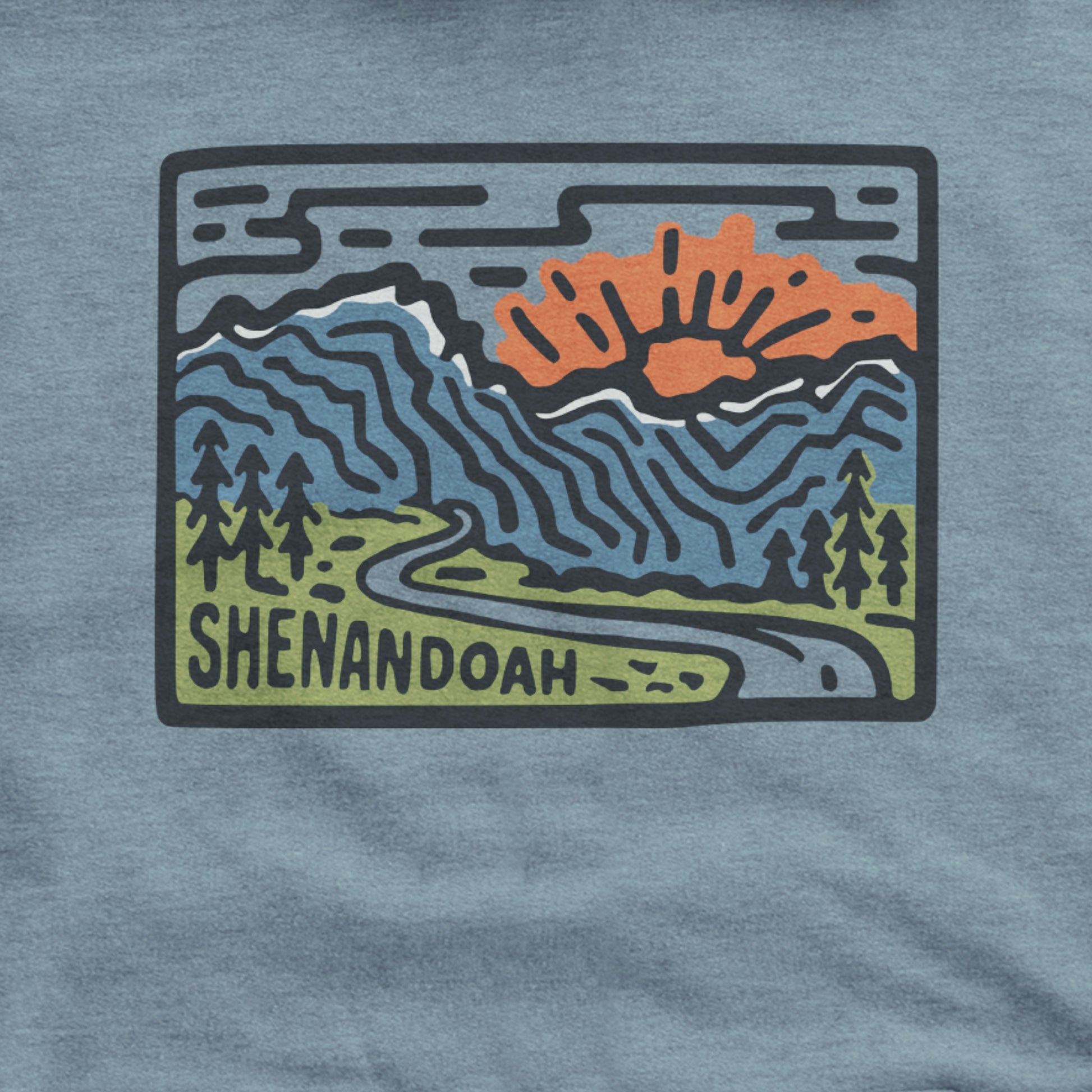 Shenandoah National Park Hoodie Adventure and Outdoors Themed Hoodie