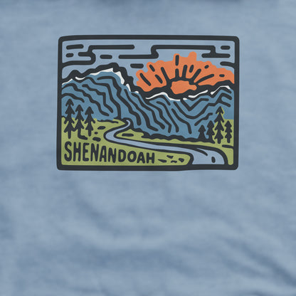 Shenandoah National Park Crewneck Sweatshirt Adventure and Outdoors Themed Sweatshirt