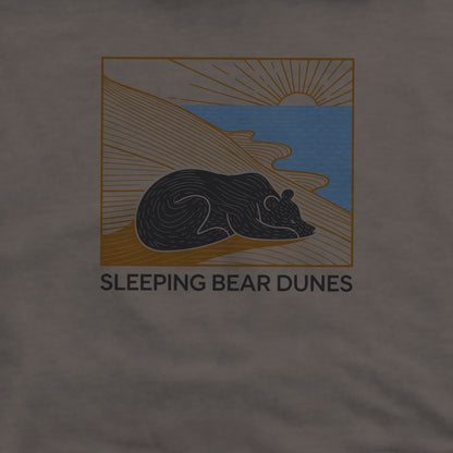 Sleeping Bear Dunes National Lakeshore Crewneck Sweatshirt Adventure and Outdoors Themed Sweatshirt