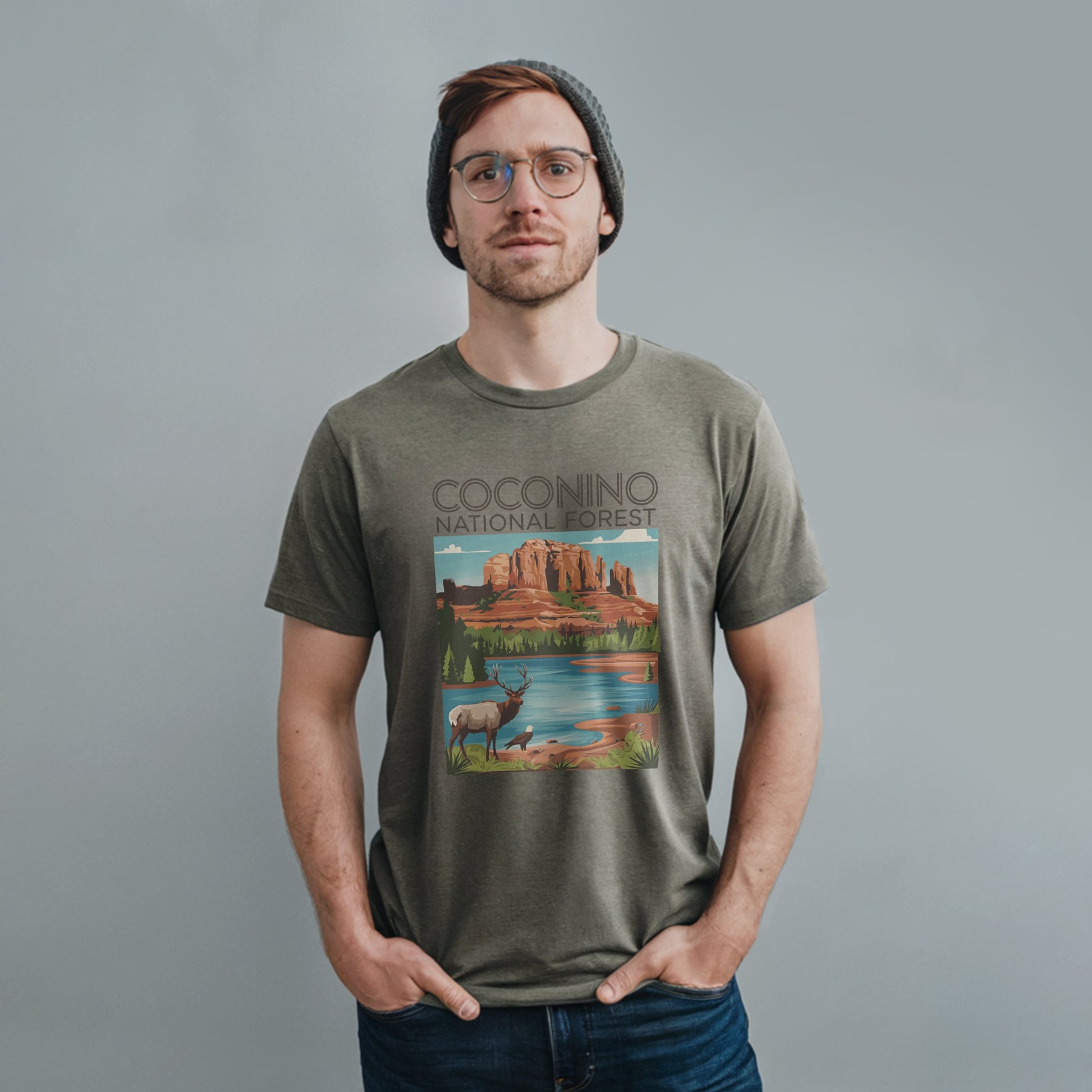 Coconino National Forest T-Shirt Adventure and Outdoors Themed T-Shirt