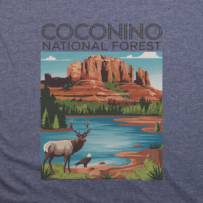 Coconino National Forest T-Shirt Adventure and Outdoors Themed T-Shirt