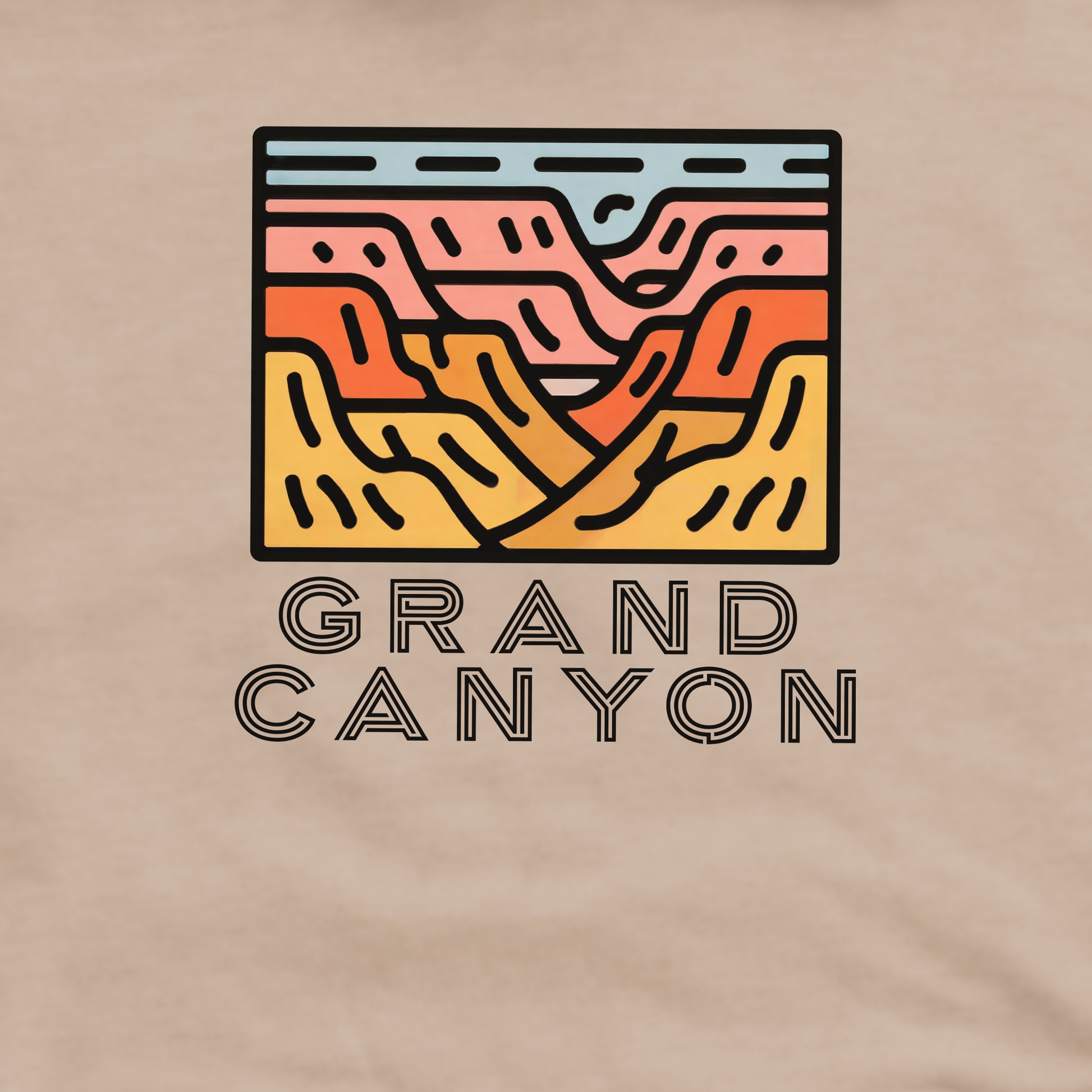 Grand Canyon National Park Crewneck Sweatshirt Adventure and Outdoors Themed Sweatshirt