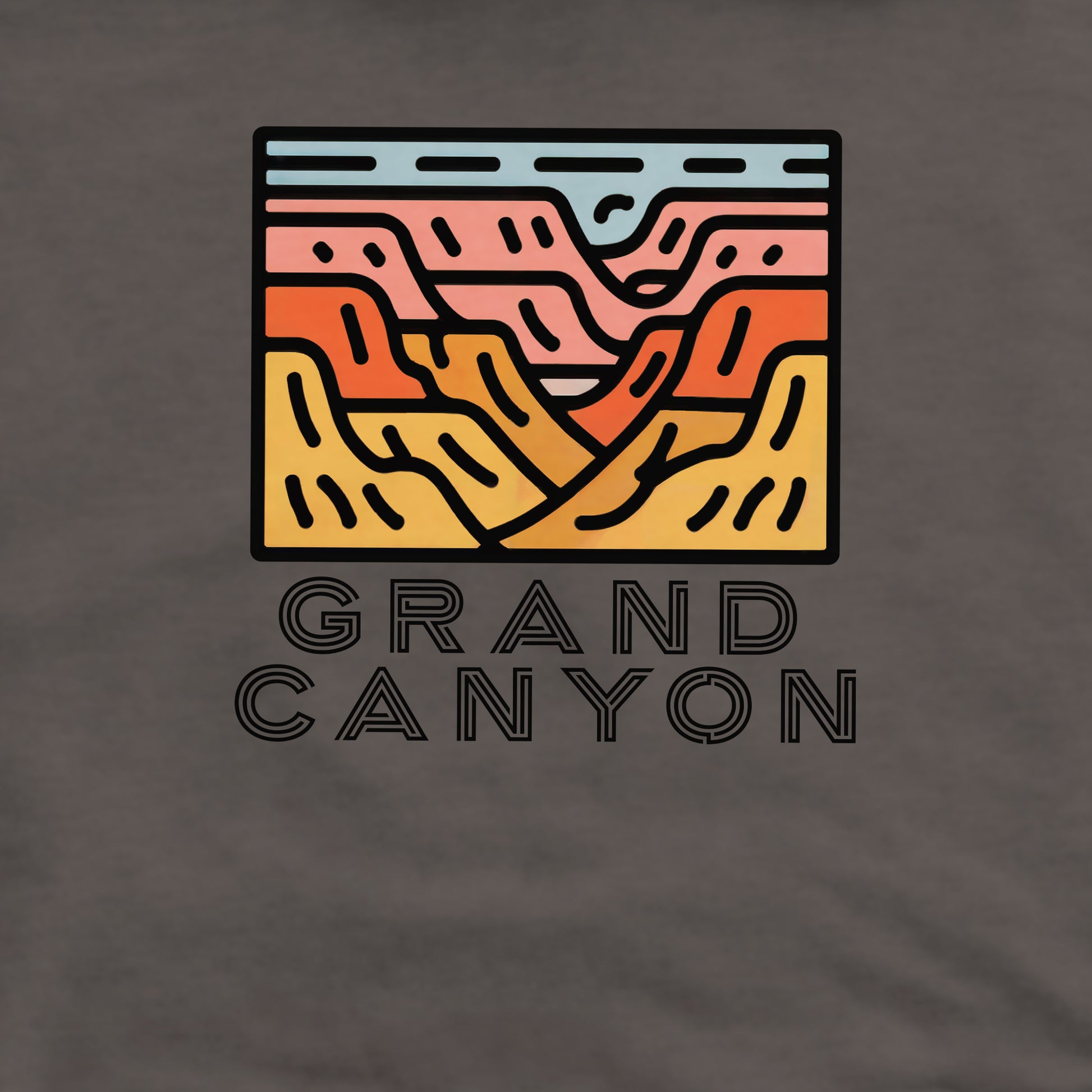 Grand Canyon National Park Crewneck Sweatshirt Adventure and Outdoors Themed Sweatshirt