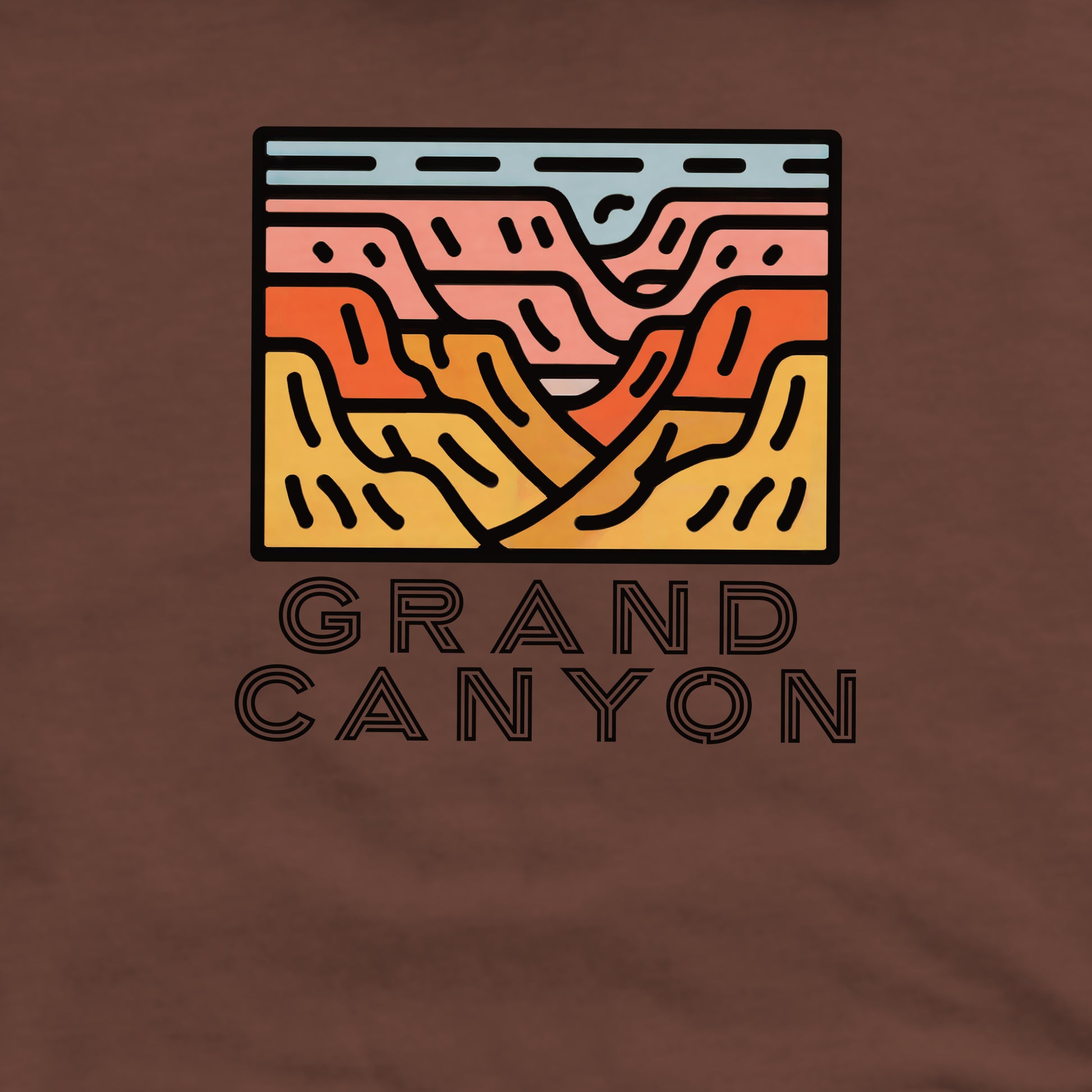 Grand Canyon National Park Crewneck Sweatshirt Adventure and Outdoors Themed Sweatshirt