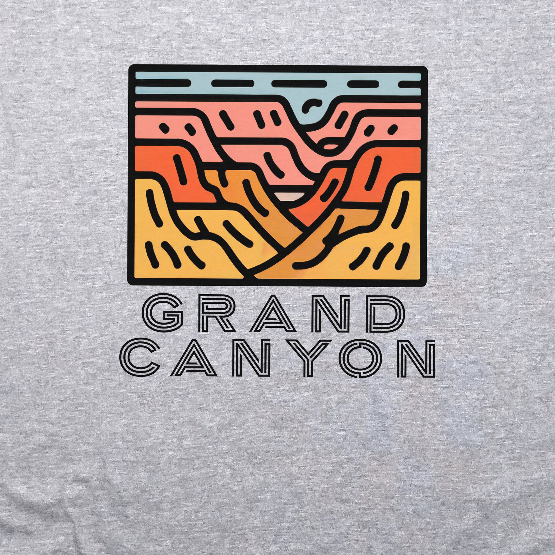 Grand Canyon National Park Crewneck Sweatshirt Adventure and Outdoors Themed Sweatshirt