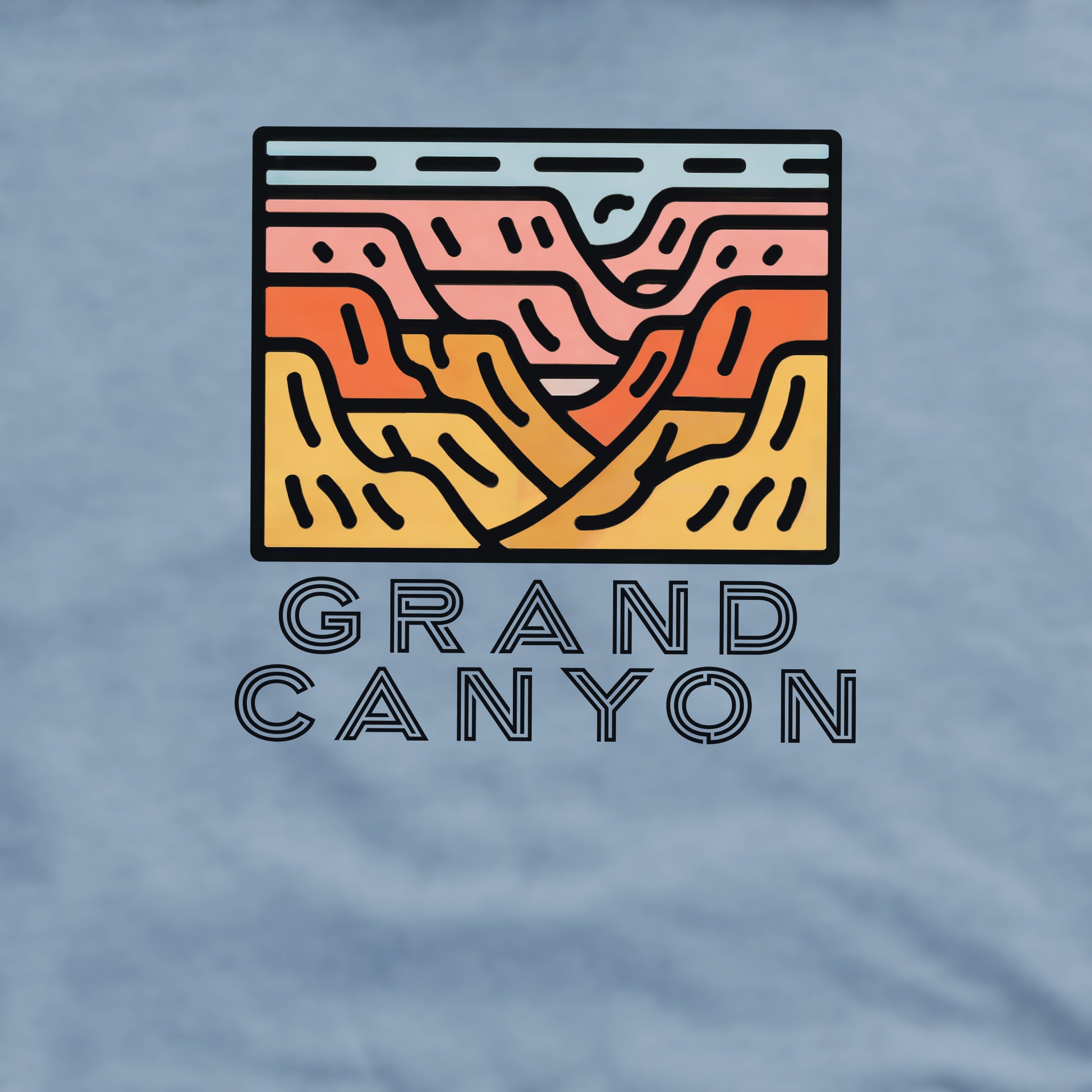 Grand Canyon National Park Crewneck Sweatshirt Adventure and Outdoors Themed Sweatshirt