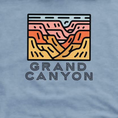 Grand Canyon National Park Crewneck Sweatshirt Adventure and Outdoors Themed Sweatshirt