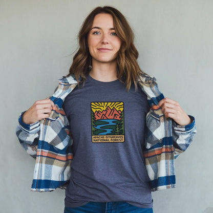 Apache Sitgreaves National Forest T-Shirt Adventure and Outdoors Themed T-Shirt