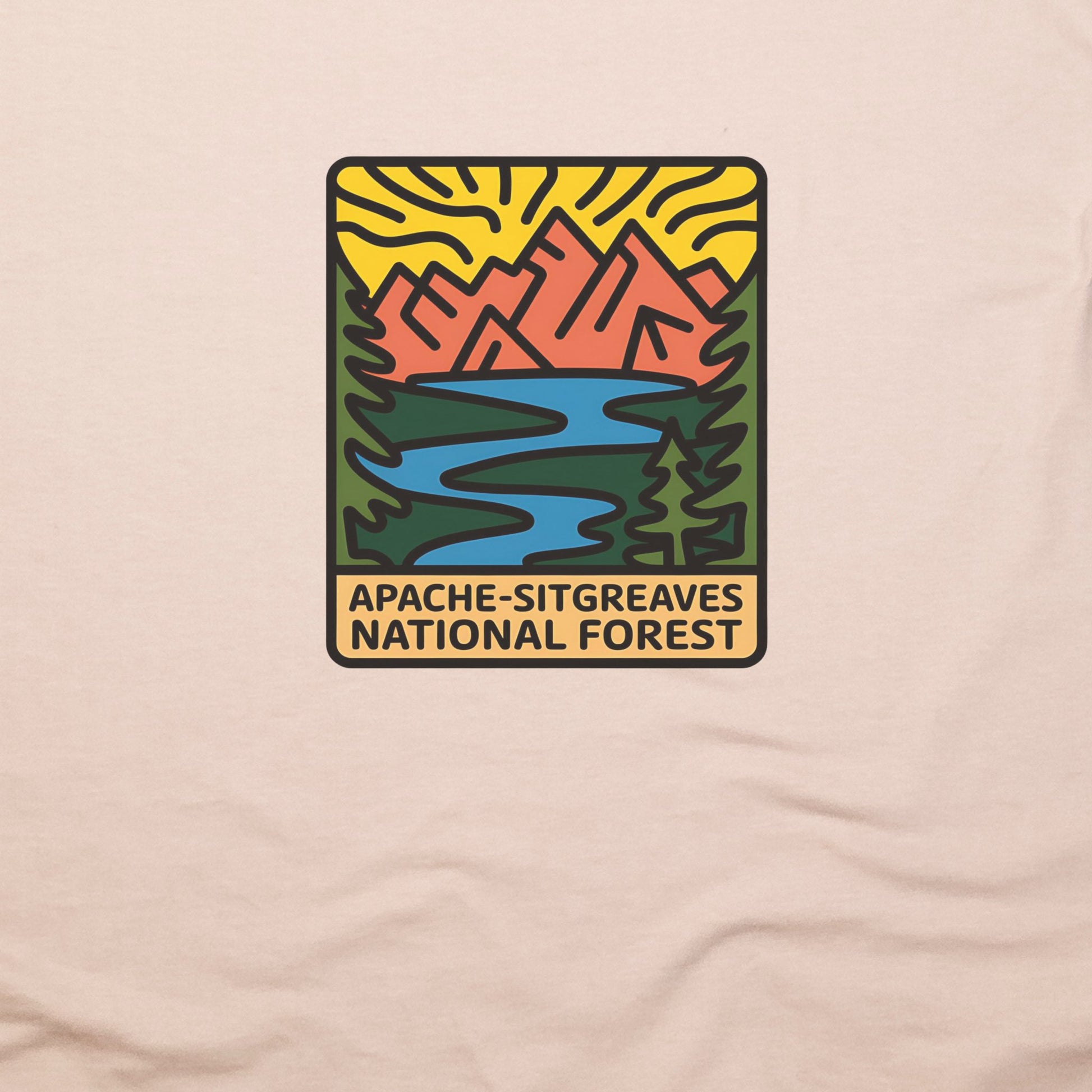Apache Sitgreaves National Forest T-Shirt Adventure and Outdoors Themed T-Shirt