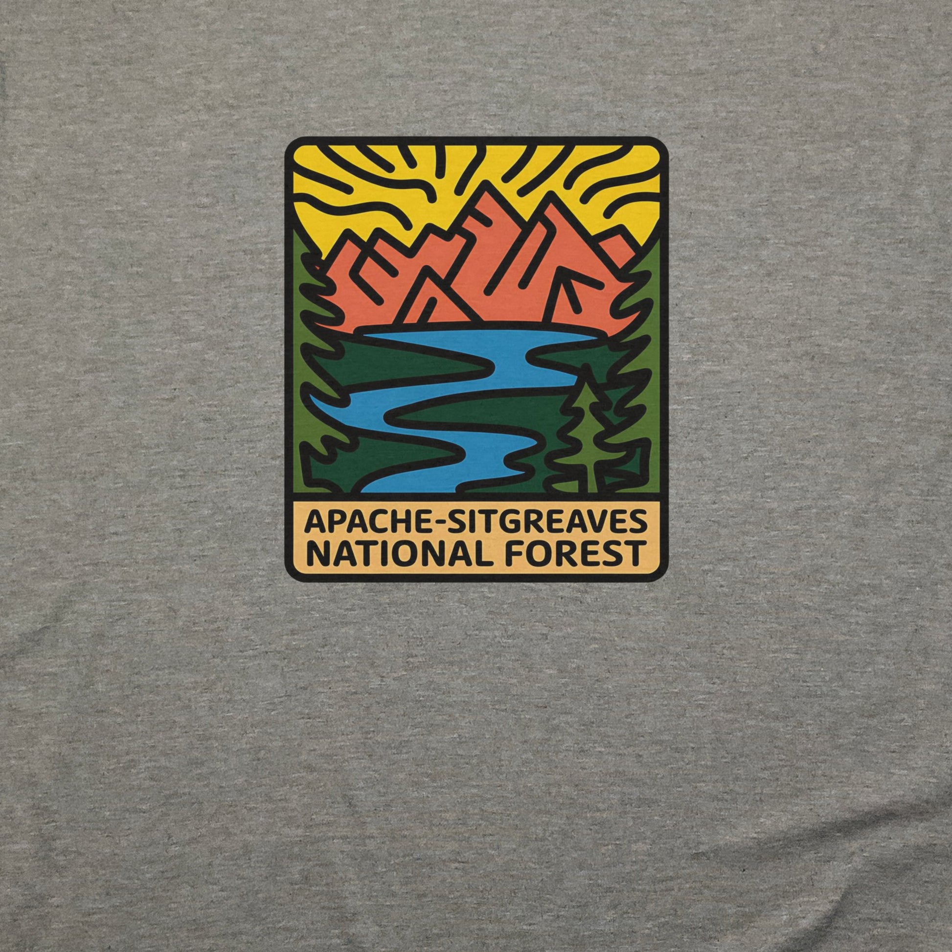 Apache Sitgreaves National Forest T-Shirt Adventure and Outdoors Themed T-Shirt