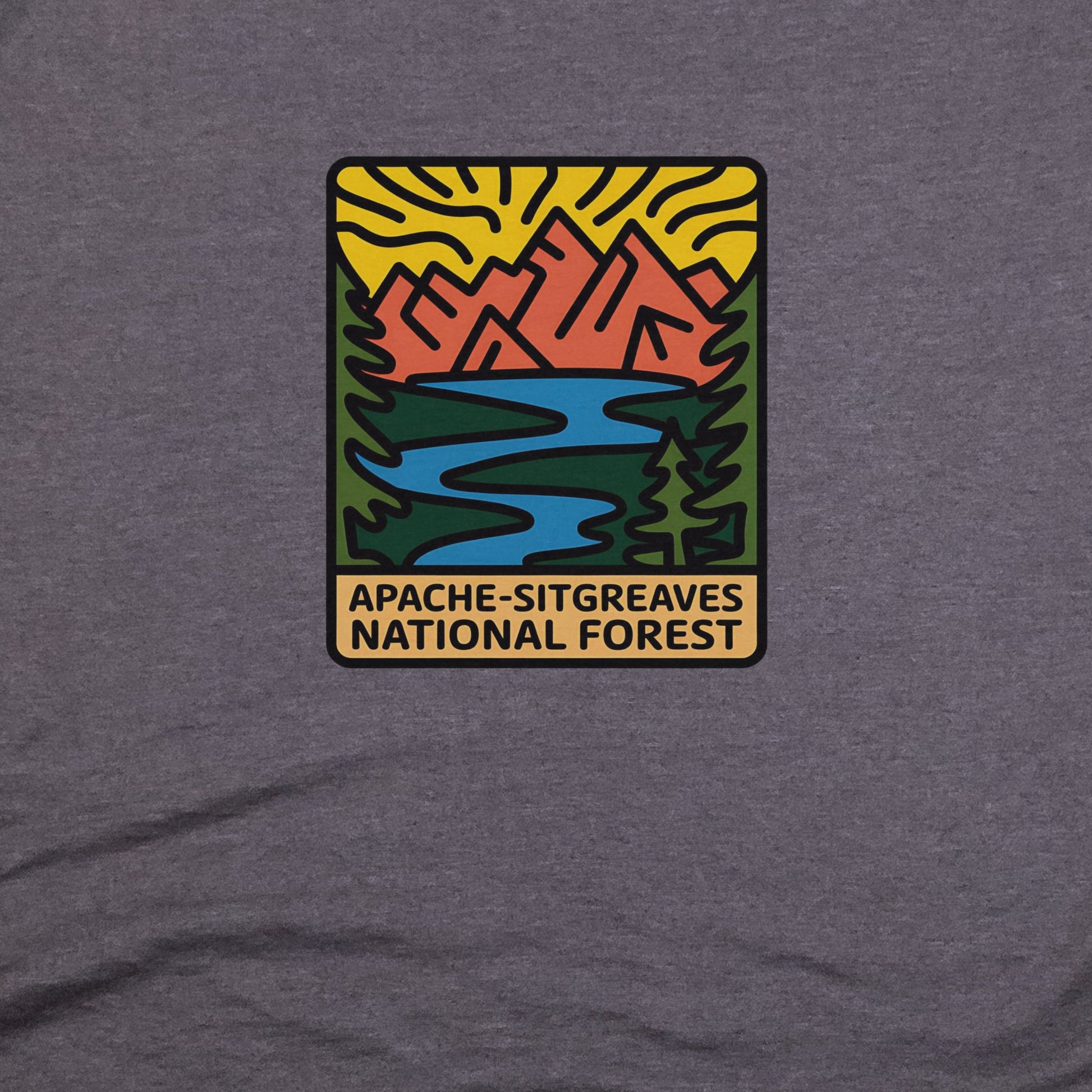 Apache Sitgreaves National Forest T-Shirt Adventure and Outdoors Themed T-Shirt
