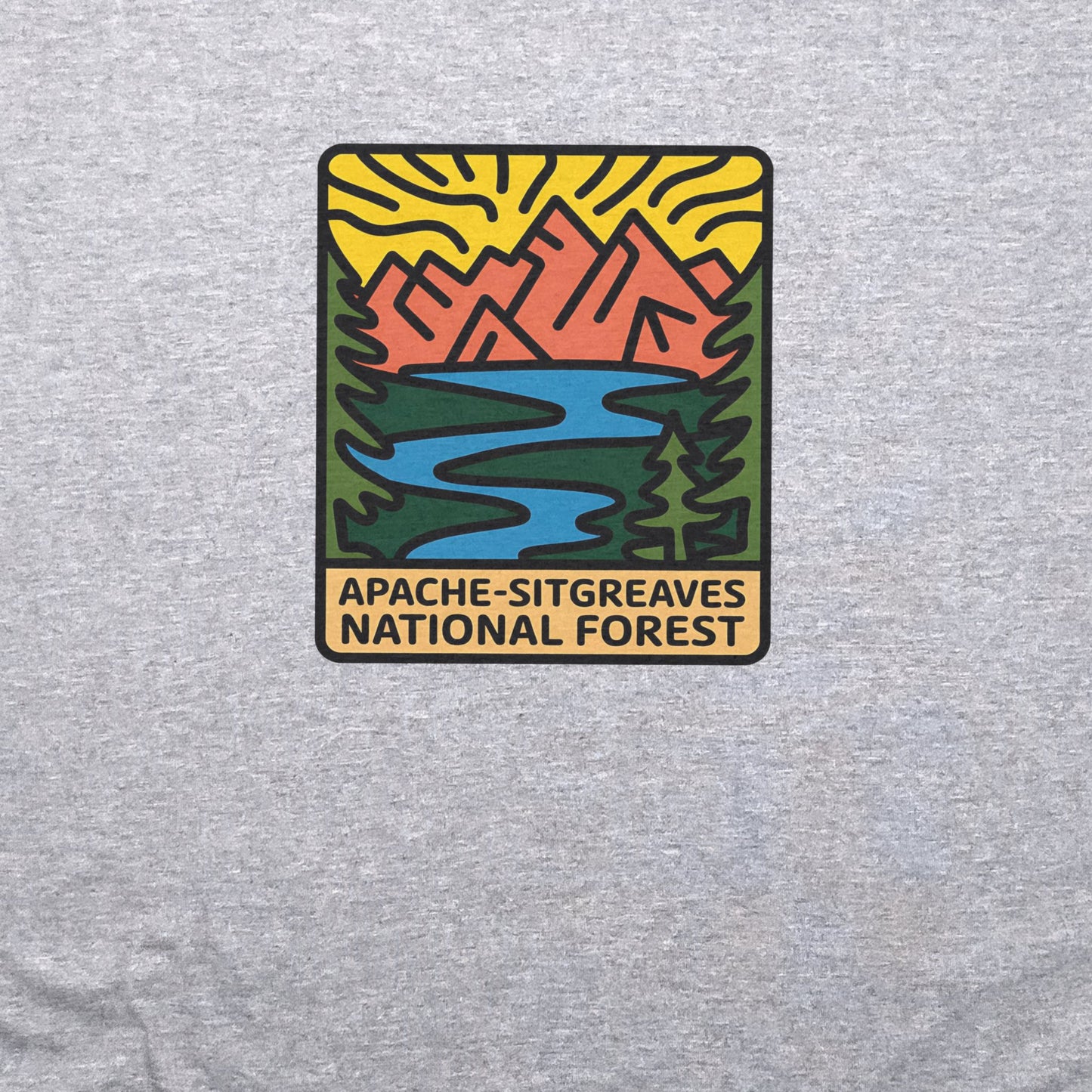 Apache Sitgreaves National Forest T-Shirt Adventure and Outdoors Themed T-Shirt