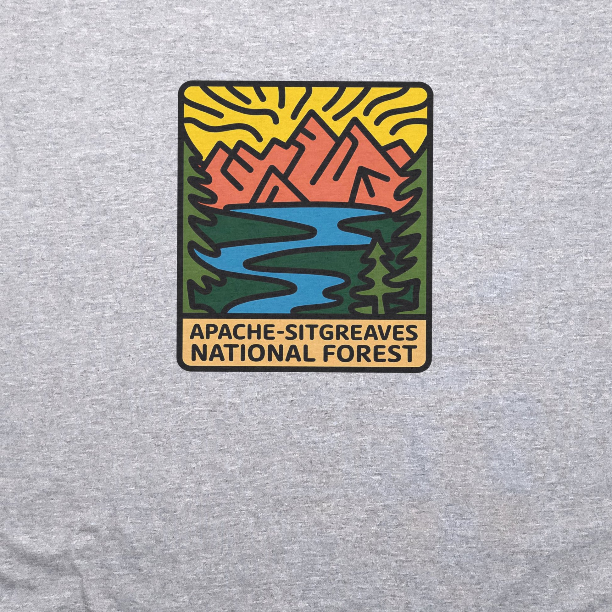 Apache Sitgreaves National Forest T-Shirt Adventure and Outdoors Themed T-Shirt