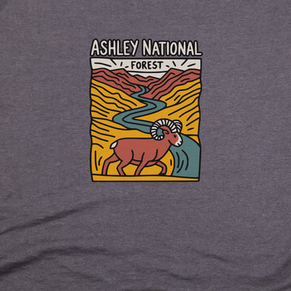 Ashley National Forest T-Shirt Adventure and Outdoors Themed T-Shirt