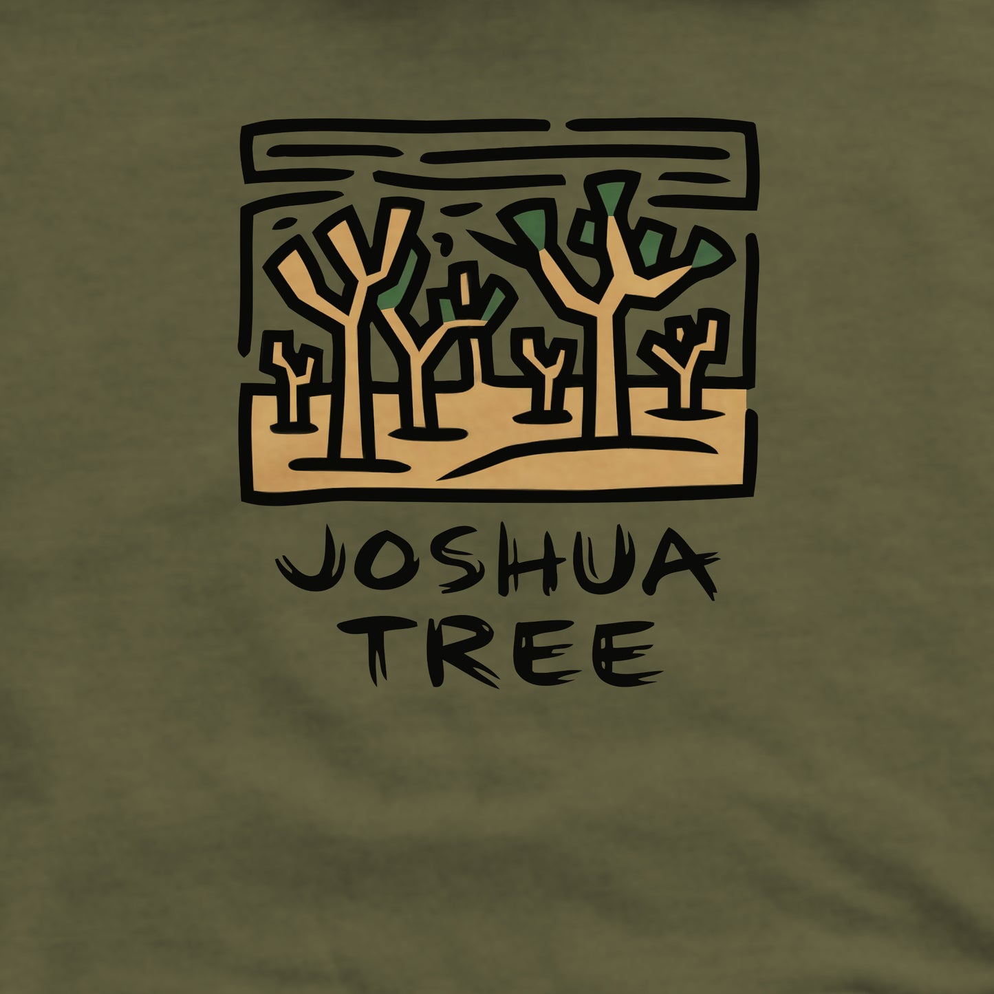 Joshua Tree National Park Crewneck Sweatshirt Adventure and Outdoors Themed Sweatshirt