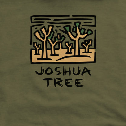 Joshua Tree National Park Crewneck Sweatshirt Adventure and Outdoors Themed Sweatshirt