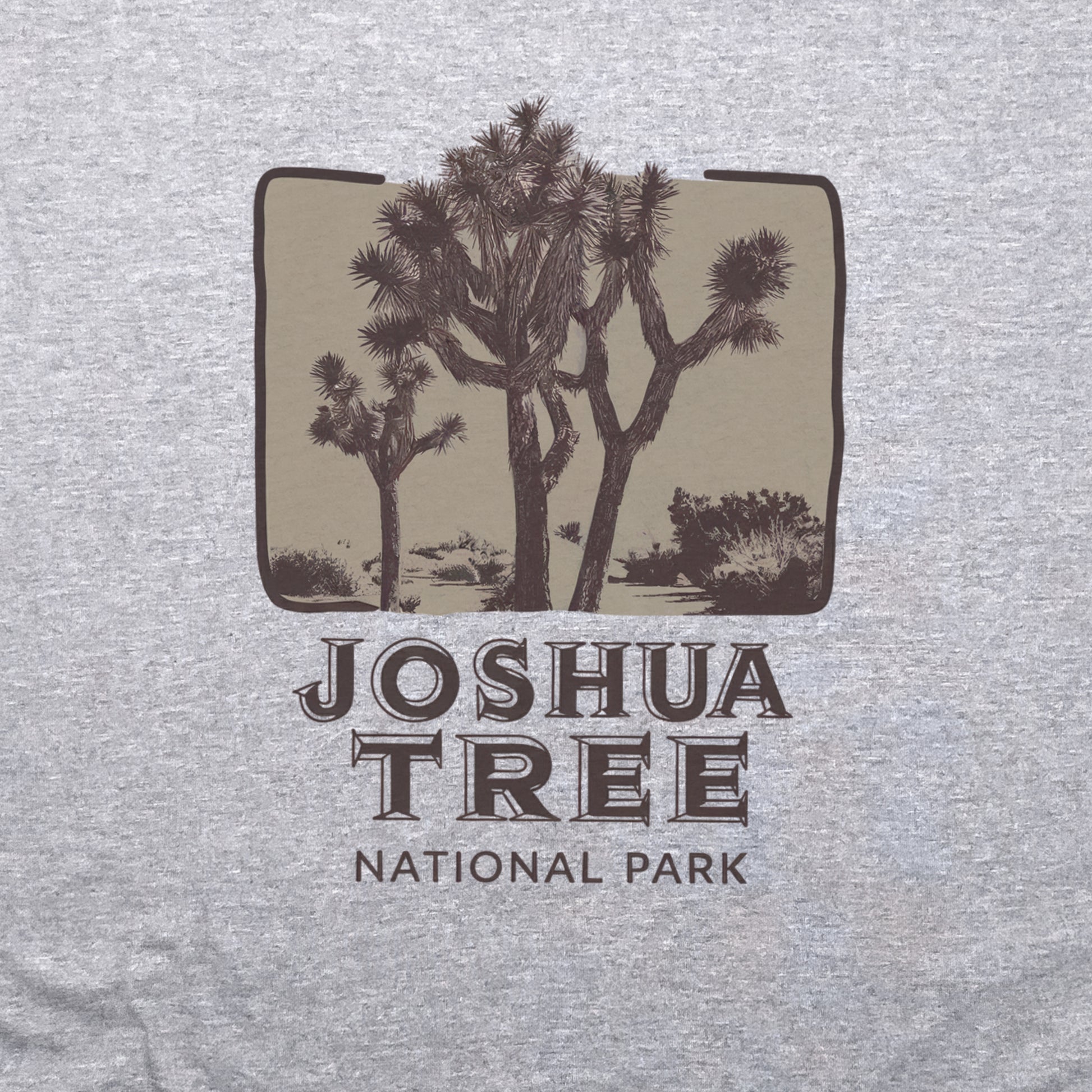 Joshua Tree National Park Vintage Crewneck Sweatshirt Adventure and Outdoors Themed Sweatshirt