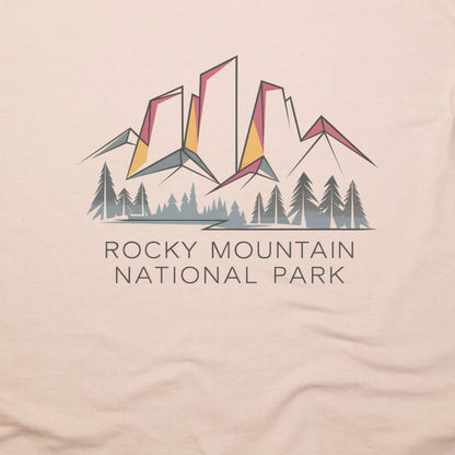 Rocky Mountain National Park T-Shirt Adventure and Outdoors Themed T-Shirt