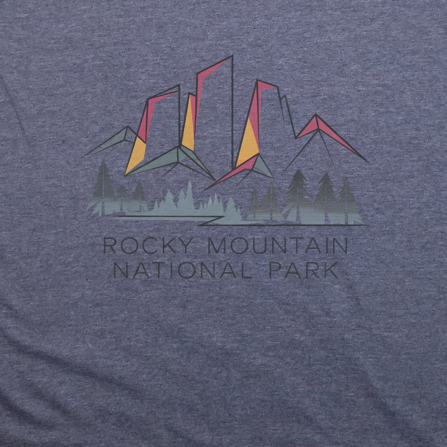Rocky Mountain National Park T-Shirt Adventure and Outdoors Themed T-Shirt