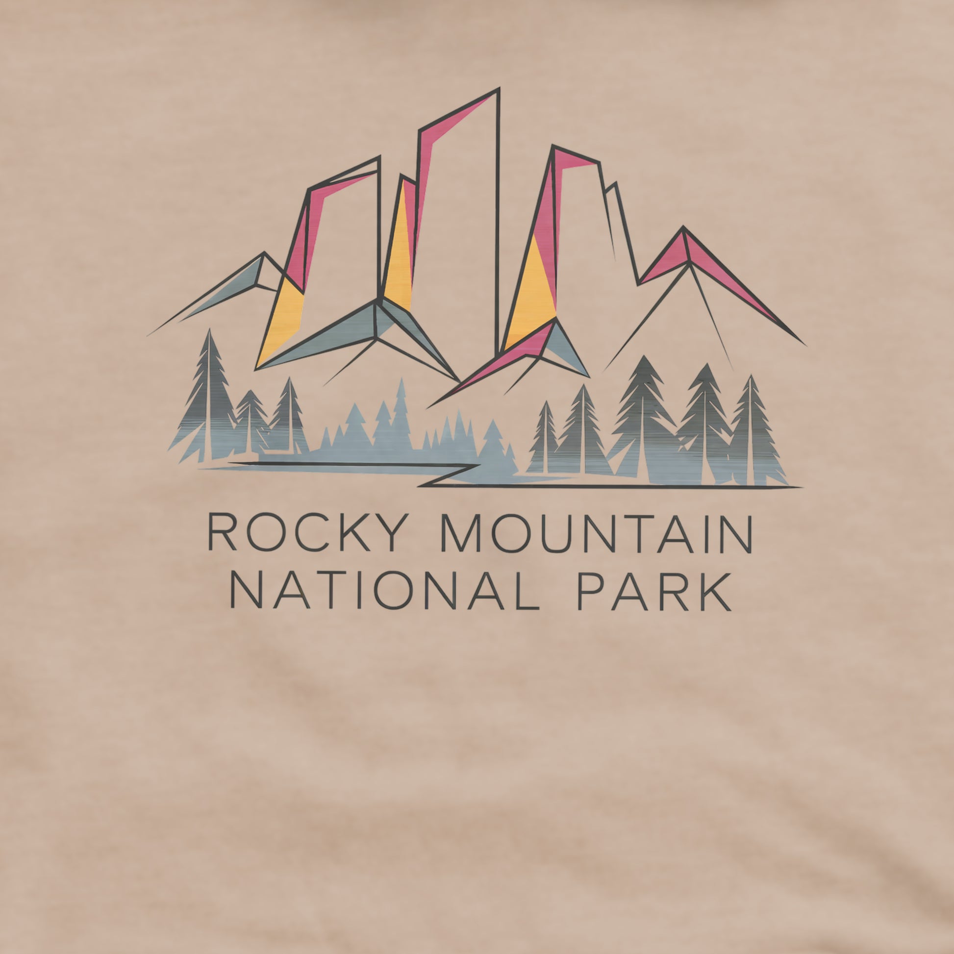 Rocky Mountain National Park Crewneck Sweatshirt Adventure and Outdoors Themed Sweatshirt