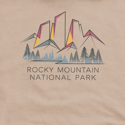 Rocky Mountain National Park Crewneck Sweatshirt Adventure and Outdoors Themed Sweatshirt