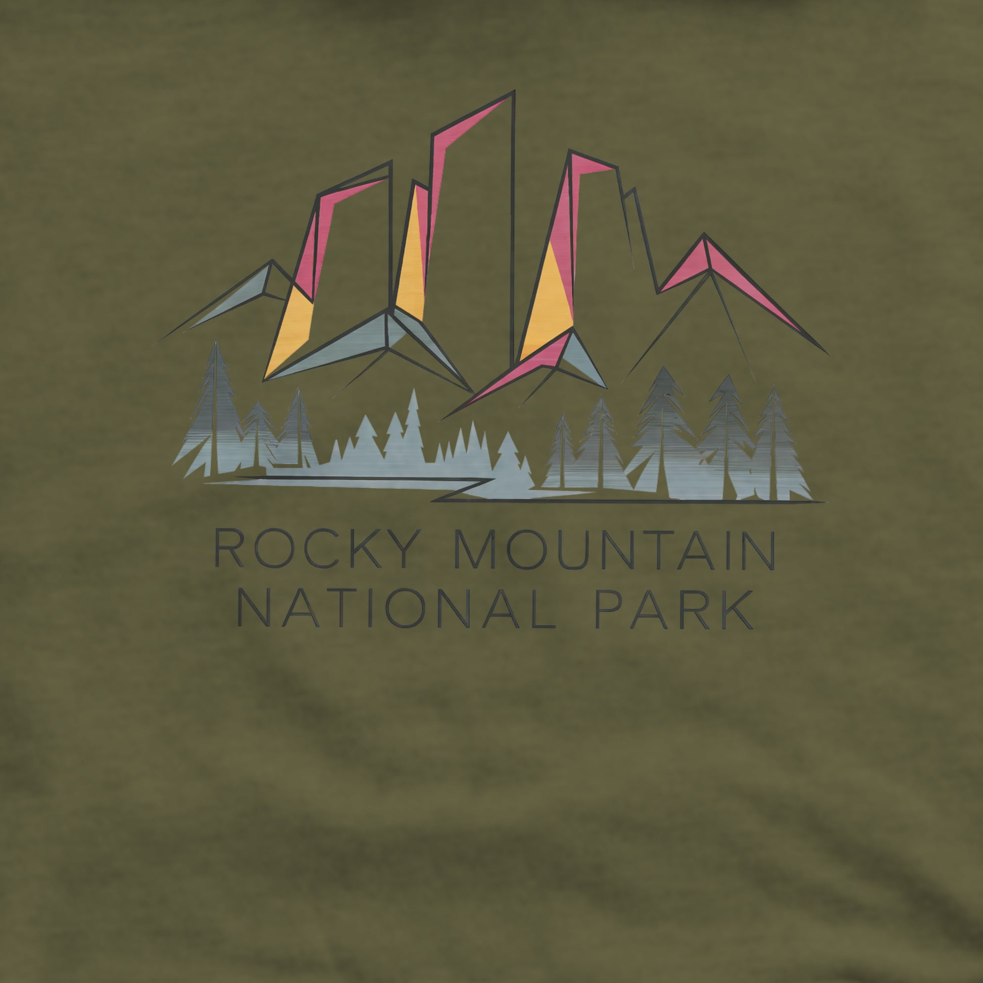 Rocky Mountain National Park Crewneck Sweatshirt Adventure and Outdoors Themed Sweatshirt